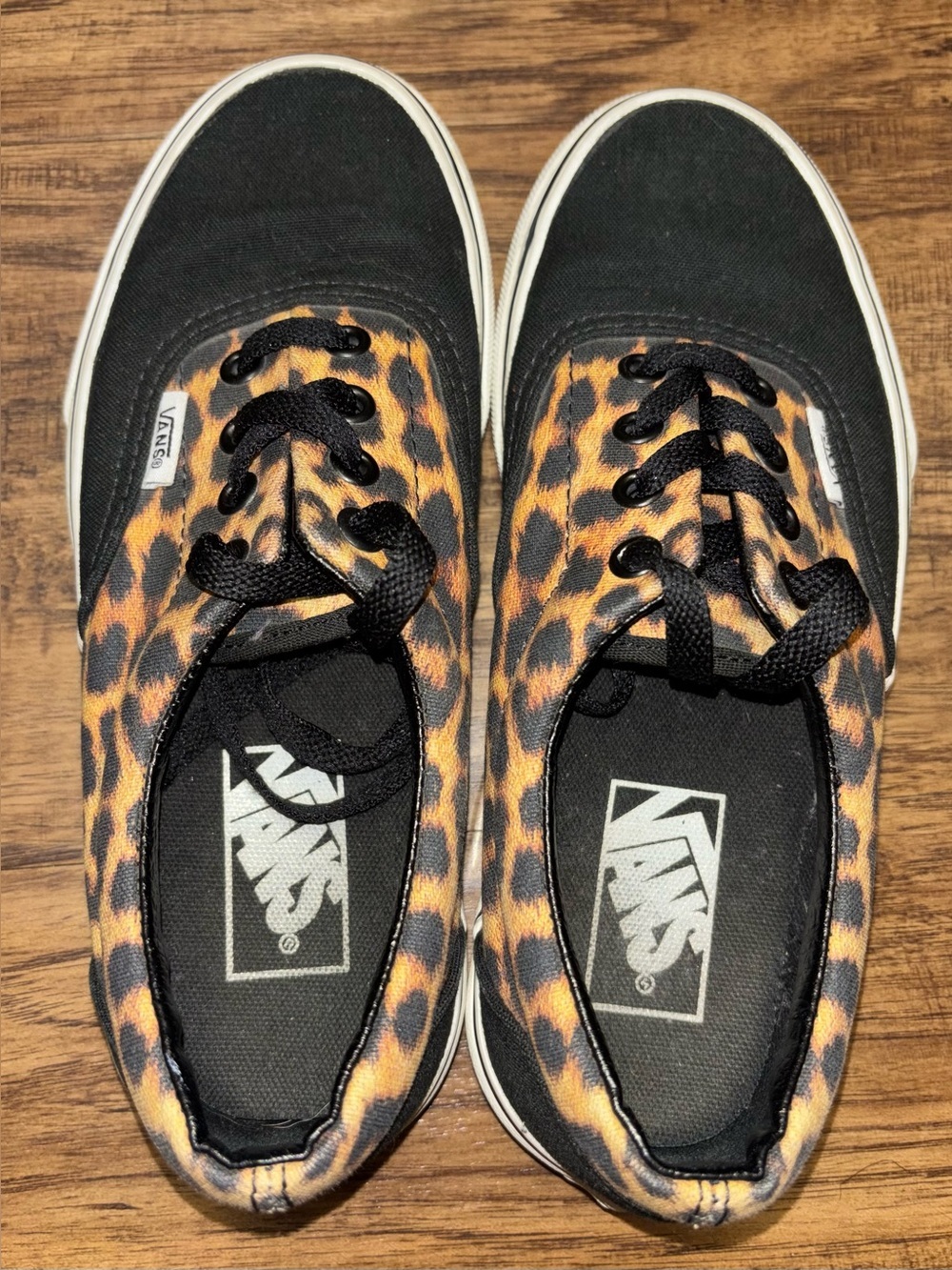 Vans Sneakers Cheetah Print Size 5.5 Women/4 Men - Picture 3 of 8
